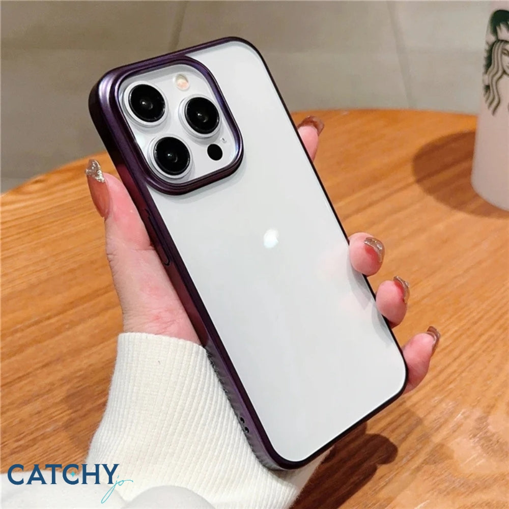iPhone Electroplating Shockproof Bumper Case