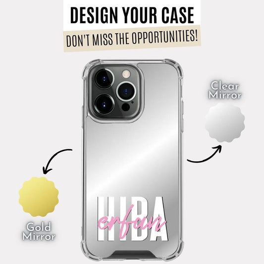 Full Mirror Hiba Case With Name (Design)