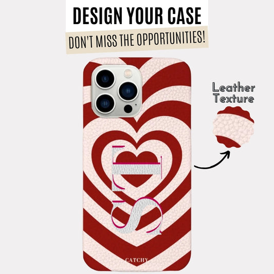 iPhone Leather ST Heart Case (Design)